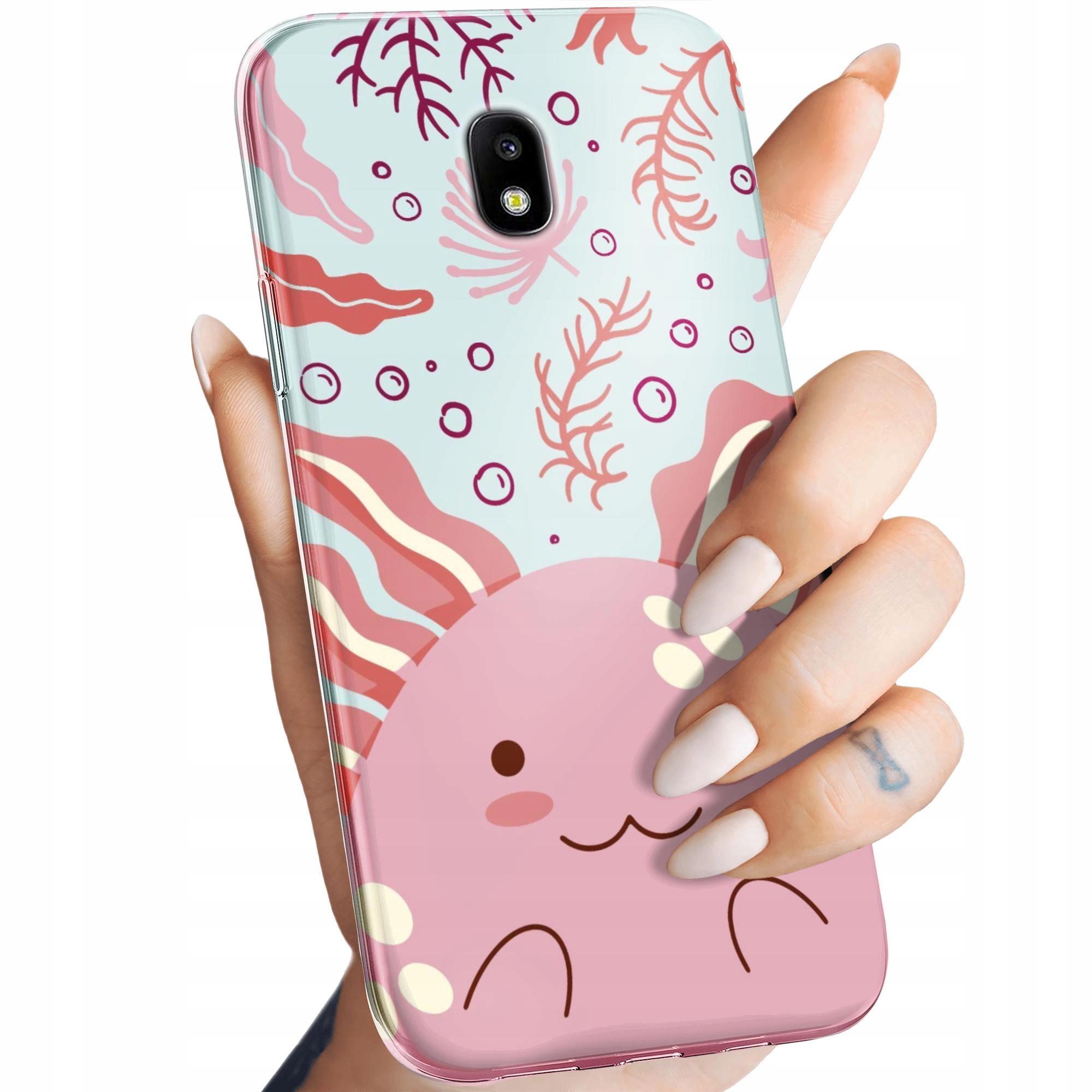 Etui Do Samsung Galaxy J3 2017 Axolotl Aksolotl Z Aksolotlem Obudowa