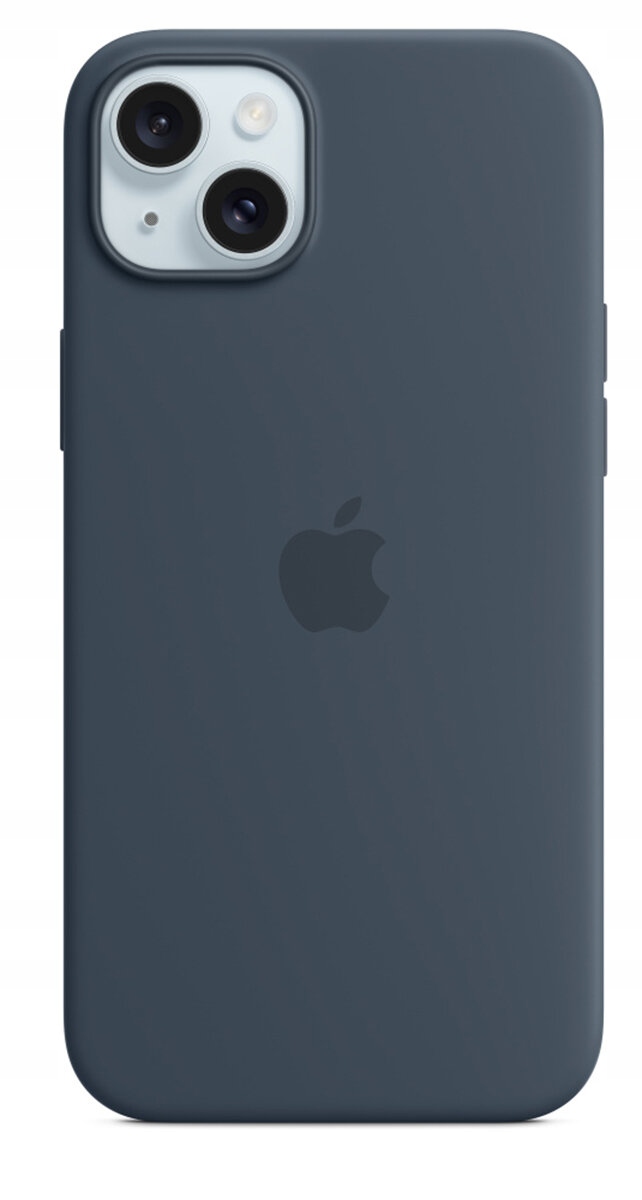 Kryt na mobil Apple Silicone Case s MagSafe pro iPhone 15 Plus bouřkově m