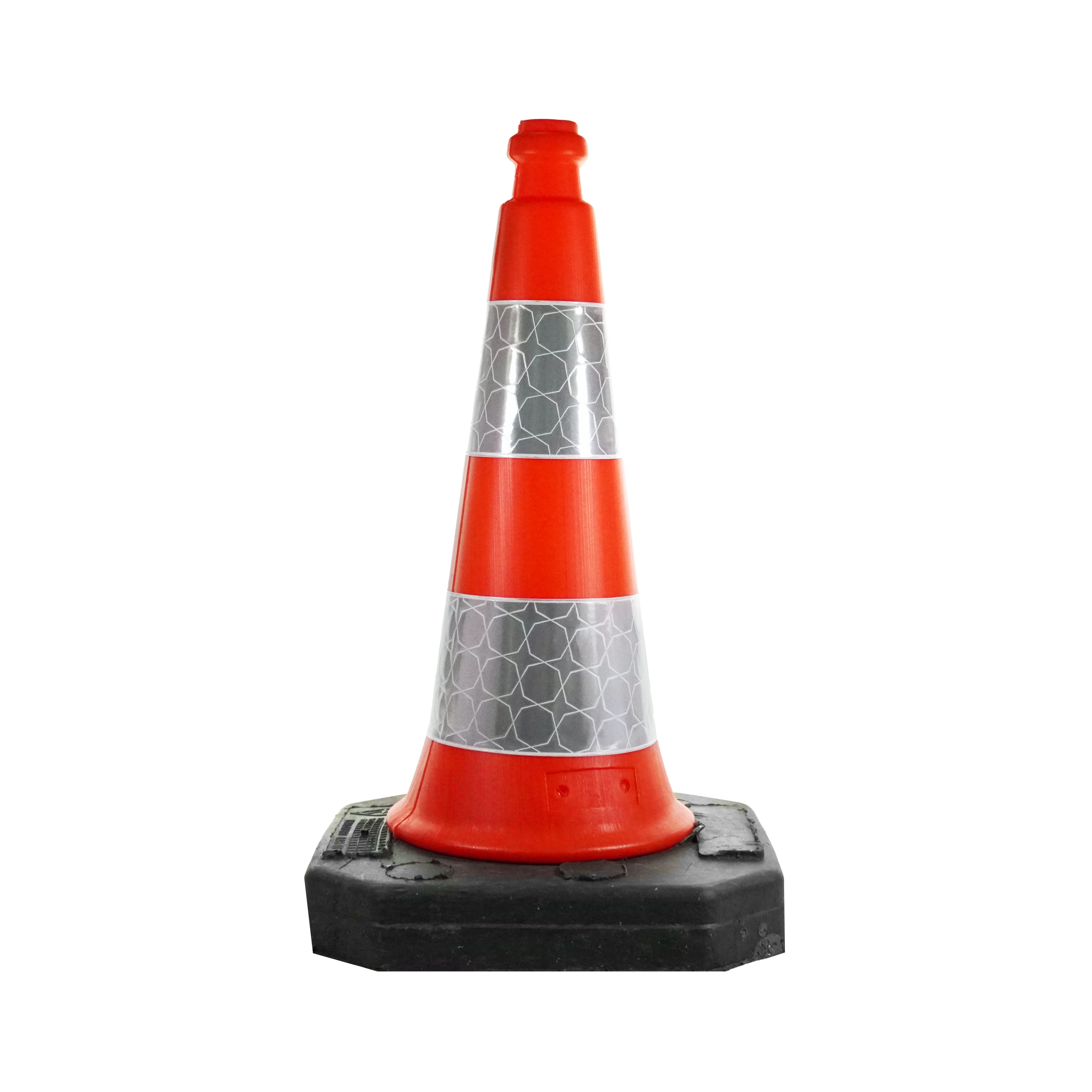 

Pachołek ostrzegawczy drogowy twardy słupek 54cm