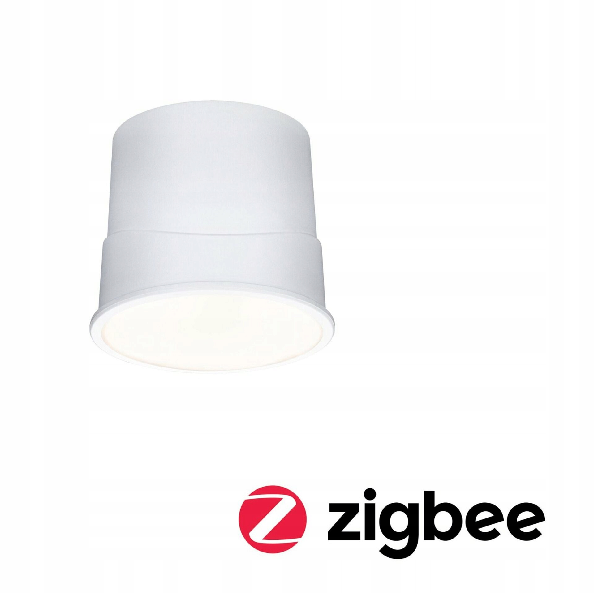 Paulmann Led Zigbee Base Coin 50mm, 4,9W, 3000K, stmívatelný satén