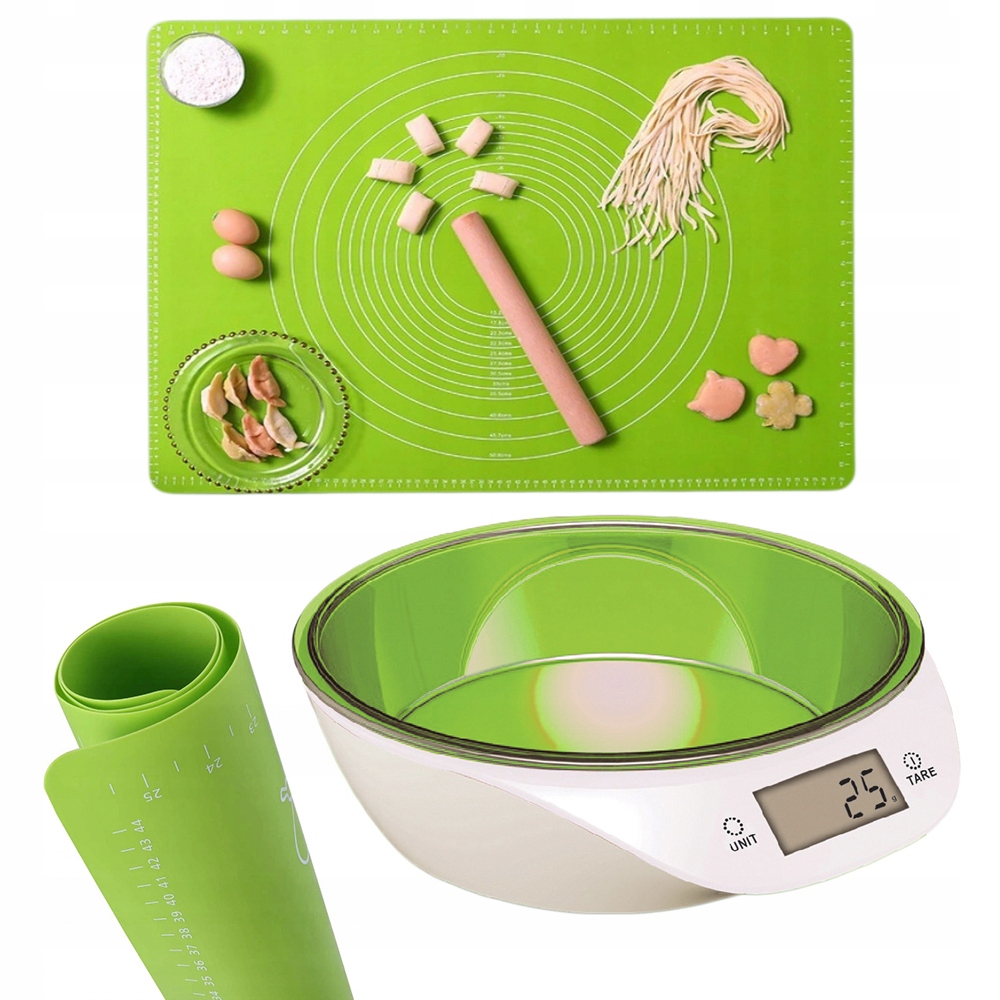 

Waga Kuchenna Z Miską Stolnica Silikonowa 70x50