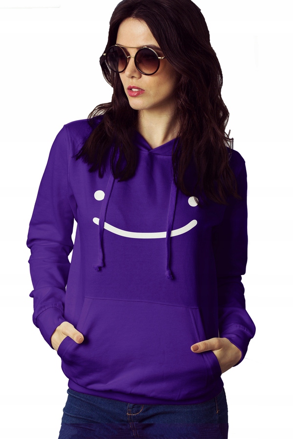 

Bluza damska Dream kangurka Minecraft fiolet M
