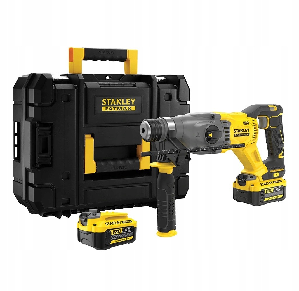 Młotowiertarka Sds+ 18V 2x4Ah kufer Stanley
