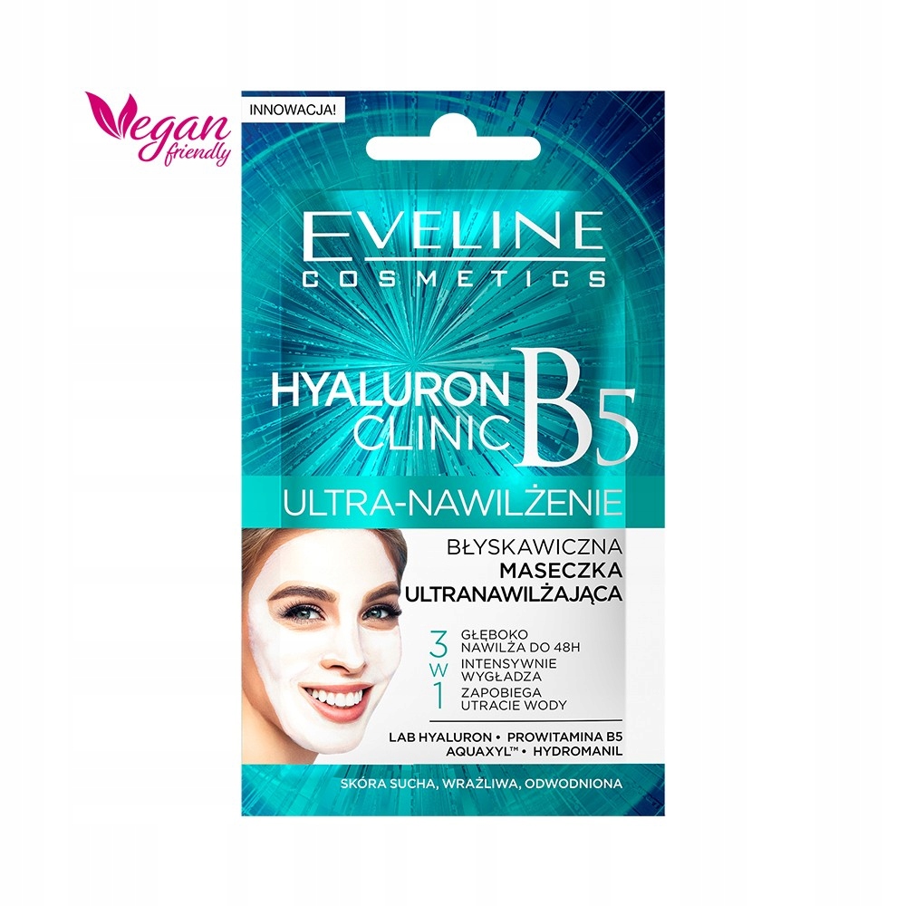 

Eveline Cosmetics Hyaluron Clinic maseczka kremowa