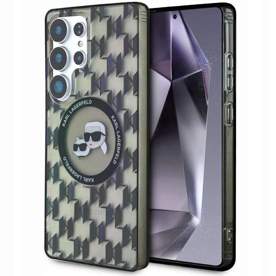 Pouzdro Karl Lagerfeld pro Samsung Galaxy S25 Ultra s MagSafe silným pouzdrem