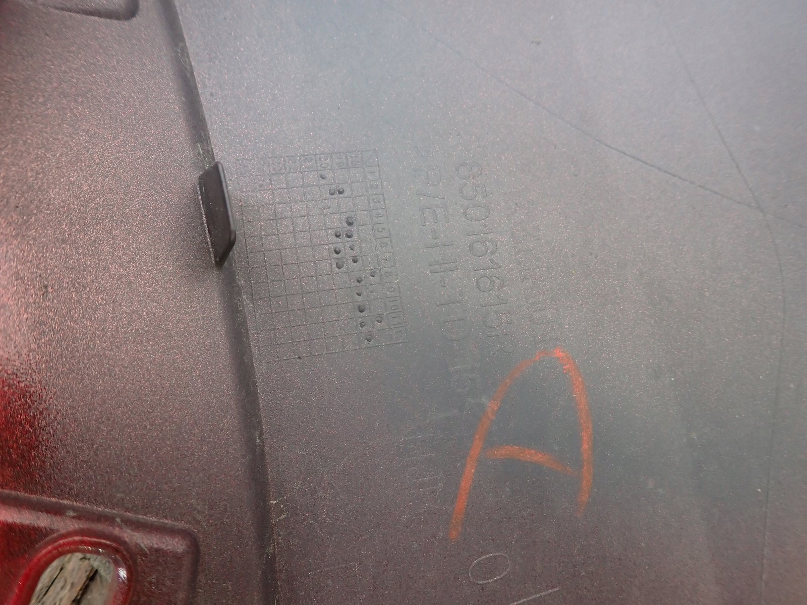 bumper rear part rear corner right RENAULT CAPTUR 2 II HF 2019- 850161615R