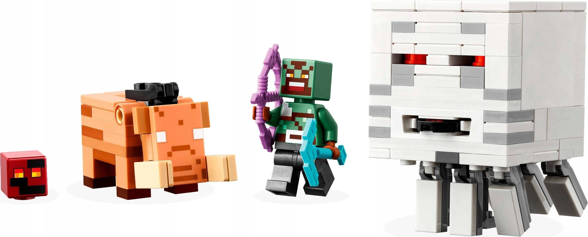 LEGO 21255 KLOCKI MINECRAFT - ZASADZKA PORTAL NETHERU + TORBA NA PREZENT Numer produktu 21255