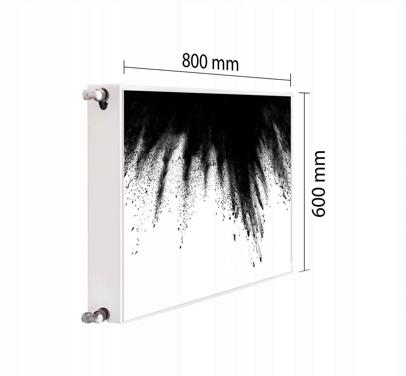 Magnetická Krytka Na Radiátor 80x60 Výbuchová Podložka Magnet