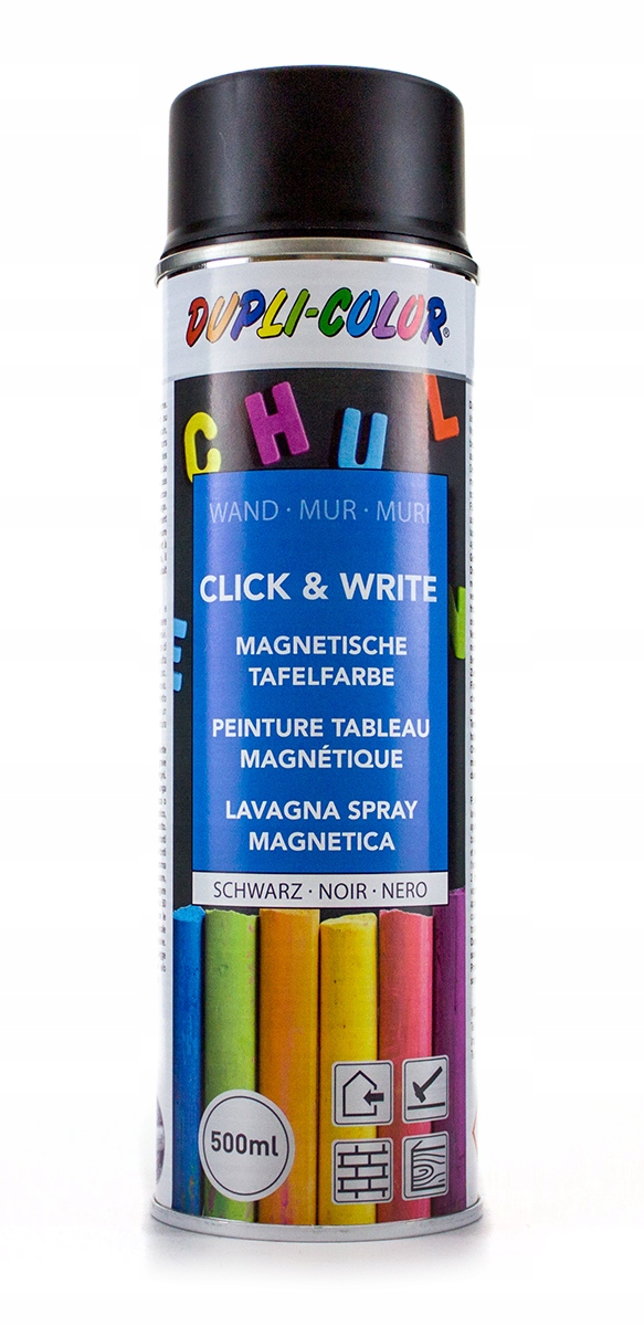 

Farba tablicowa magnetyczna w sprayu Motip Dupli