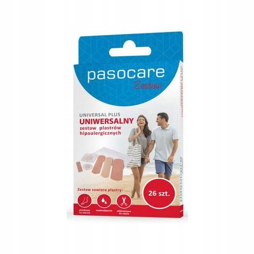 

Pasocare Zestaw plastrów Uniwersalny Plus, 26szt.
