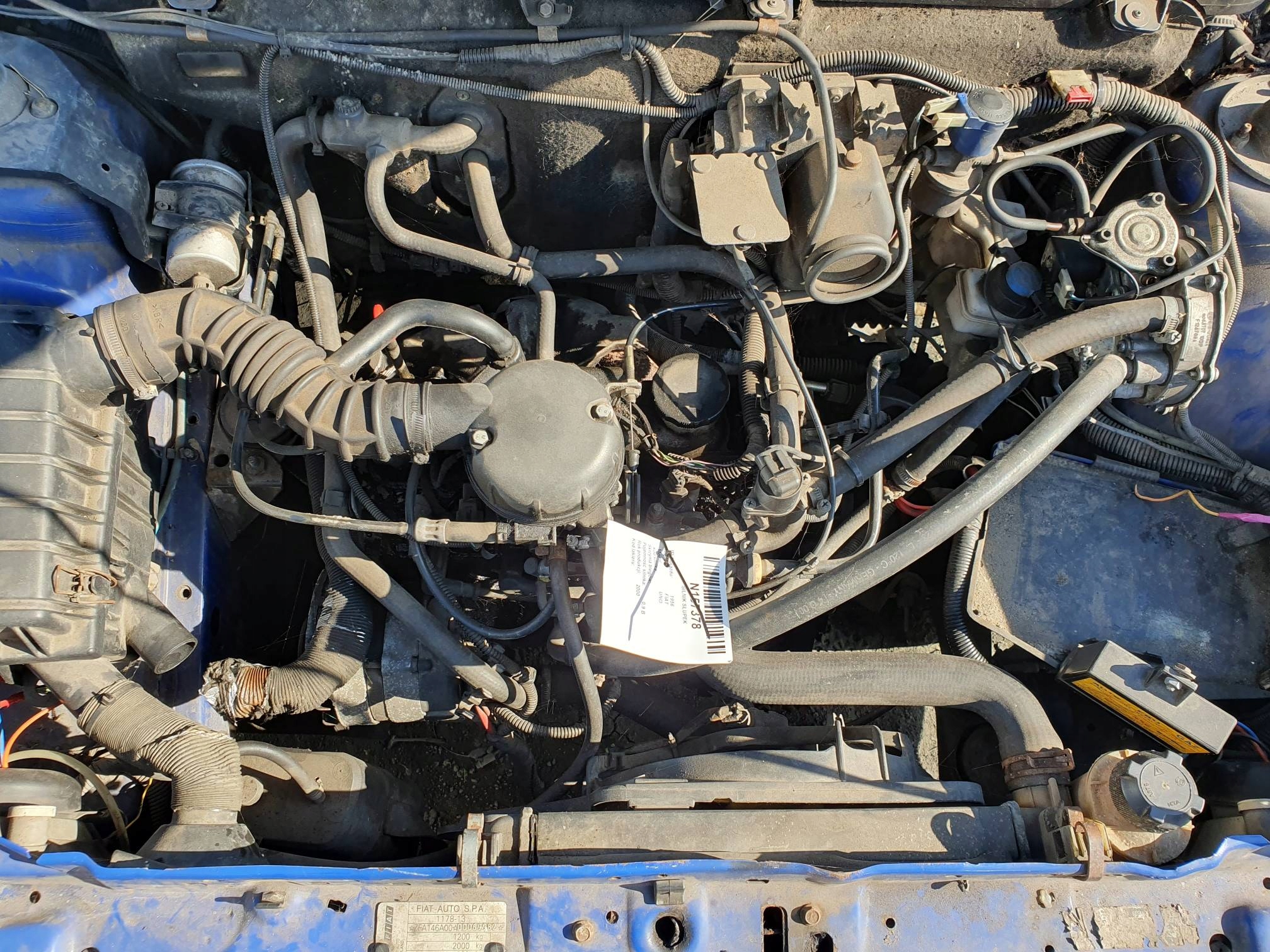 engine pillar 1170A1.046 900 39 KM FIAT UNO