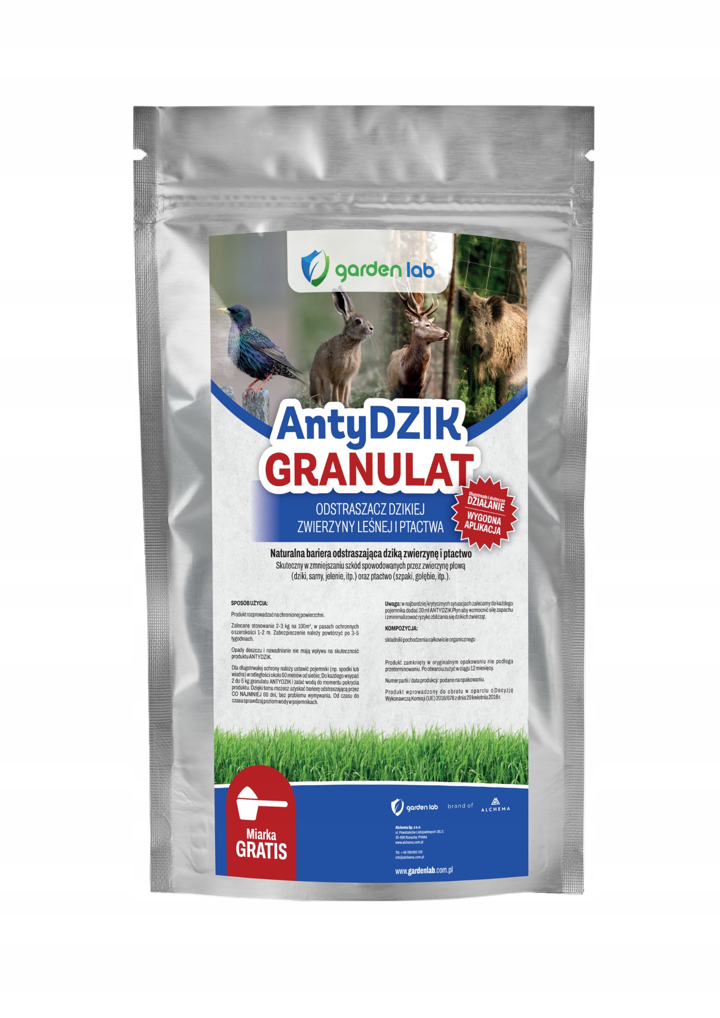 Antidivok 5 kg granulovaný odpuzovač divoké zvěře,