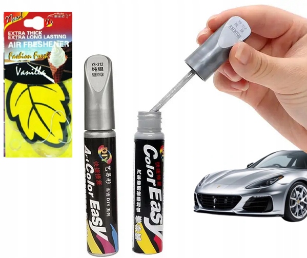 Kredka Do Usuwania Rys Z Lakieru Samochodowego Korektor Srebrny Zawieszka