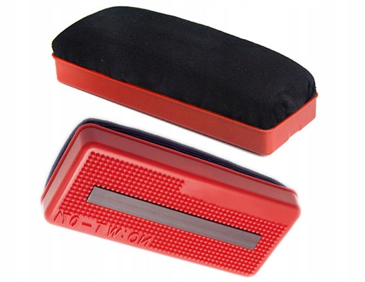 Gąbka do tablic suchościeralnych z magnesem, wyciarak