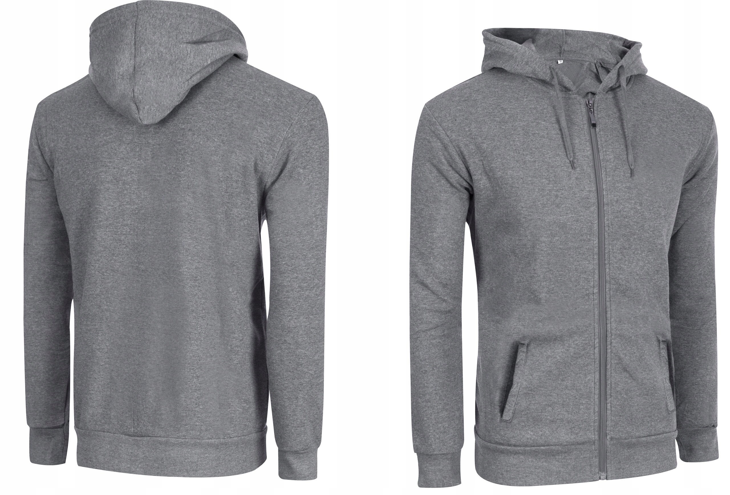 

Bluza Męska Rozsuwana z Kapturem 9149 XXL antracyt
