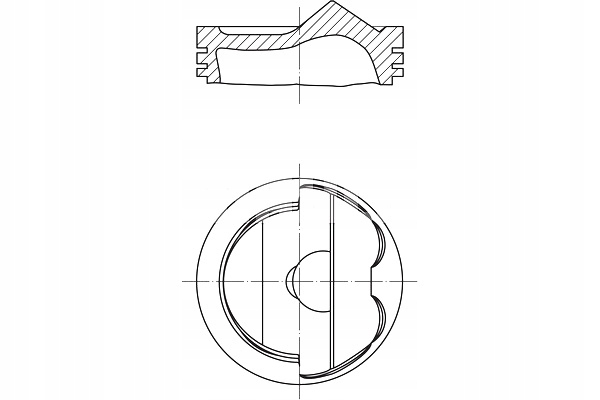 MAHLE TŁOK 76 51 STD AUDI A3 SKODA OCTAVIA II VW EOS GOLF PLUS V GOLF