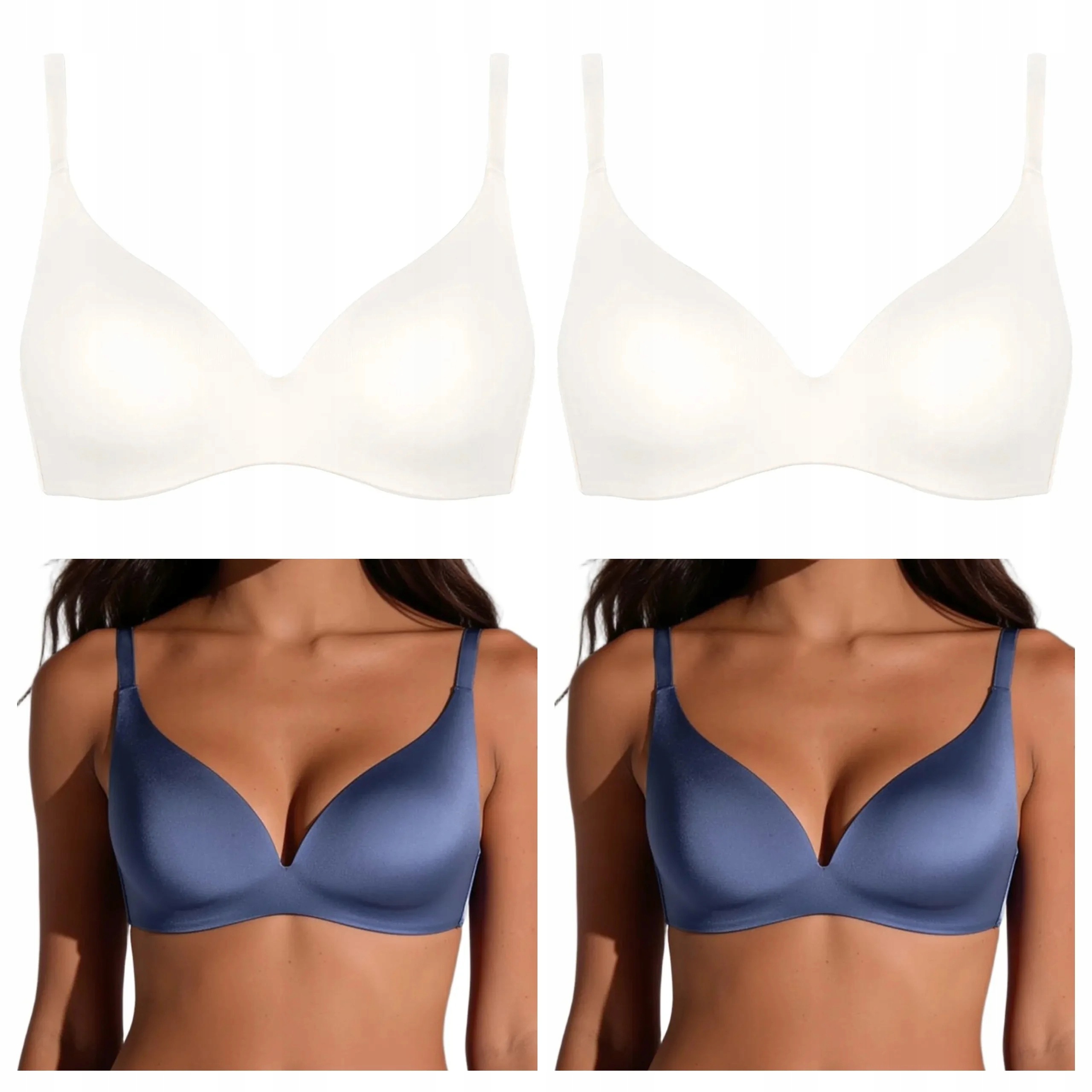 4 ks Podprsenka Lormar One 2x talco 2x jeans 70C