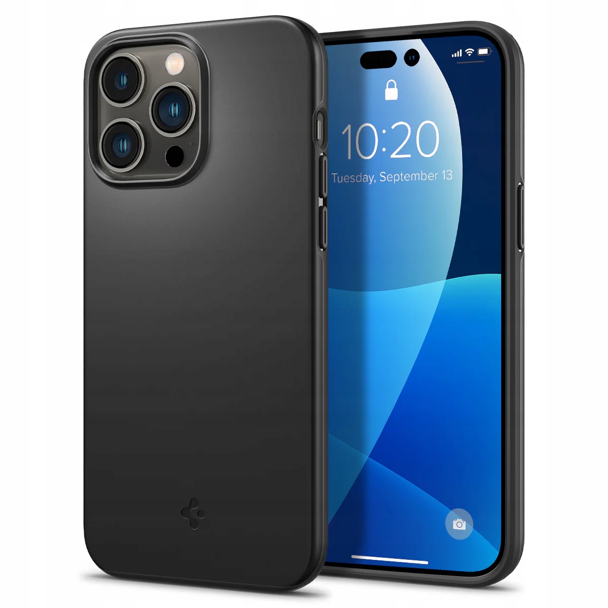 Spigen Thin Fit, czarny iPhone 14 Pro Max