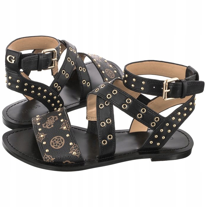 

Buty Damskie Sandały Guess Cevie2 FL6CV2 Czarne