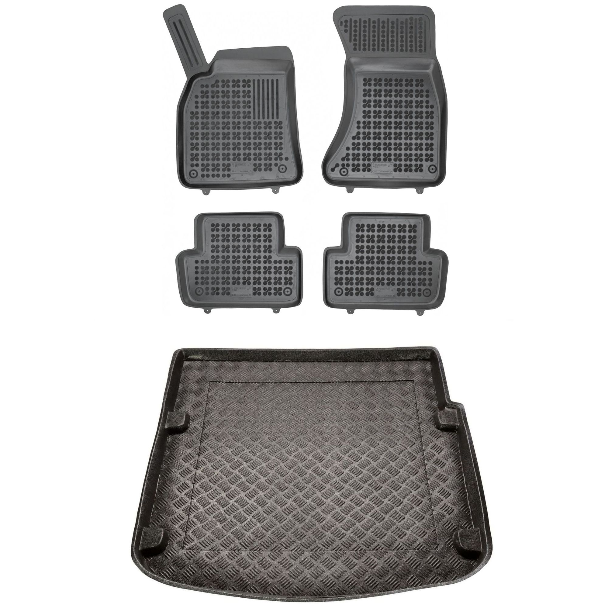 Sada kobercov a rohoží Audi A5 I 2011-2016 po facelifte