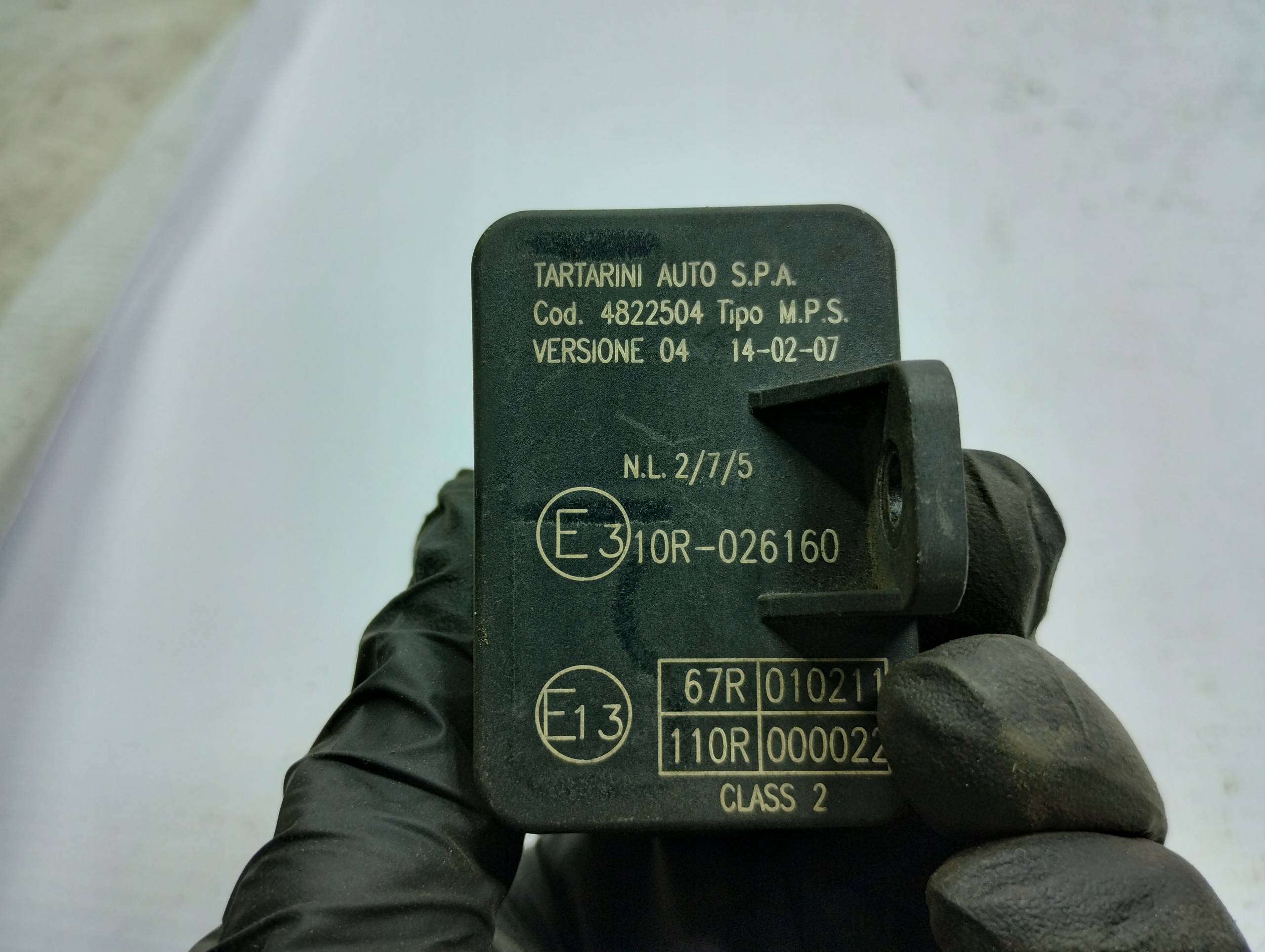 TARTARINI CZUJNIK CINIENIA GAZU LPG 4822504 Typ samochodu Samochody osobowe