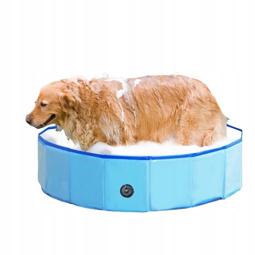 Levně Bazén pro psa Skládací Brouzdaliště pro zvířata Velké Pvc 120x130cm