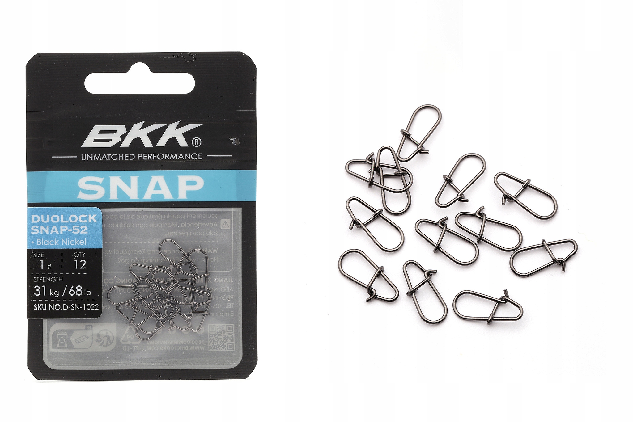 Agrafki Bkk Duolock SNAP-52 0/12szt