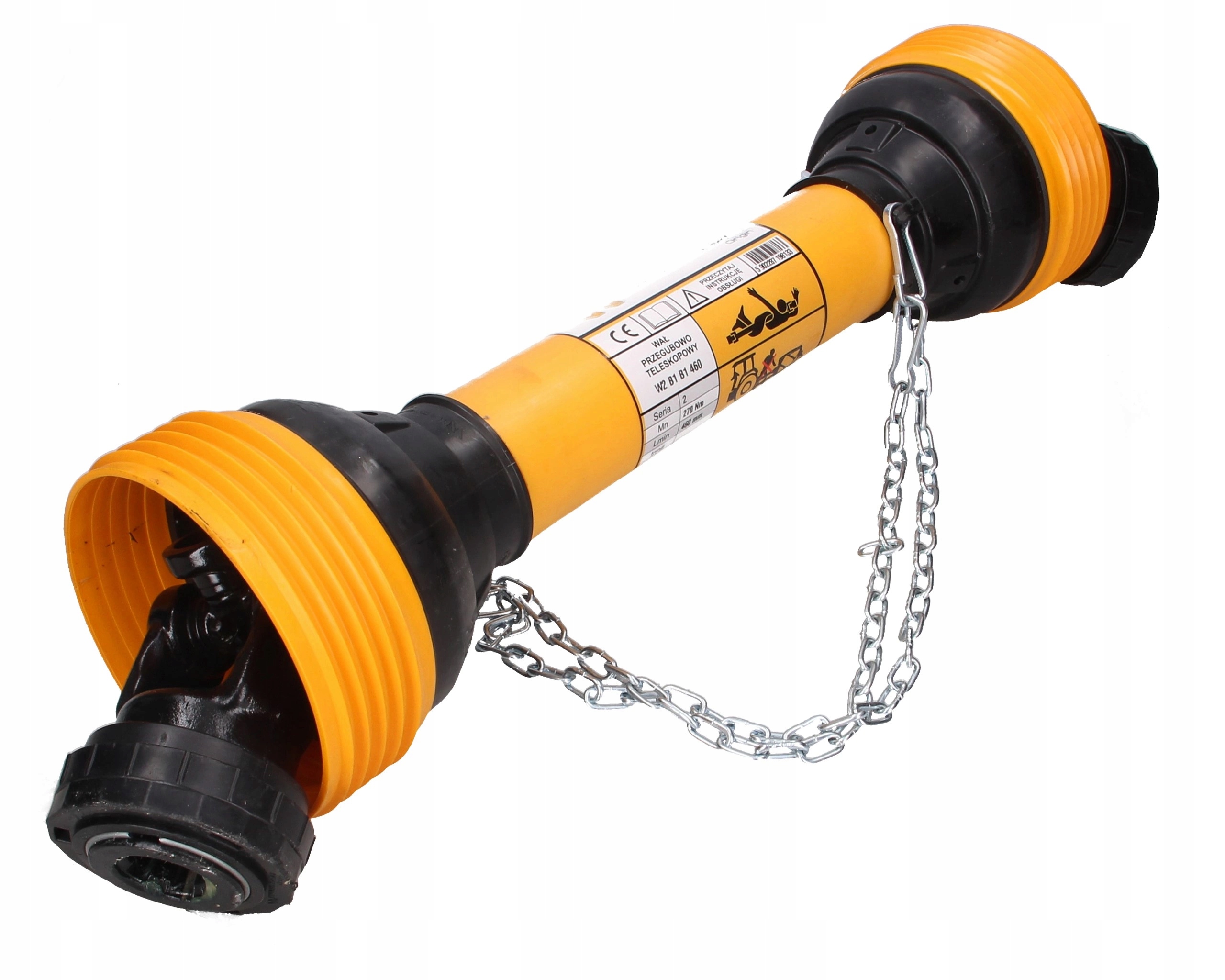 Hřídel Wom 460-660 mm 270 Nm 40200 Ce 2020 série 2R Waryński WA25-46