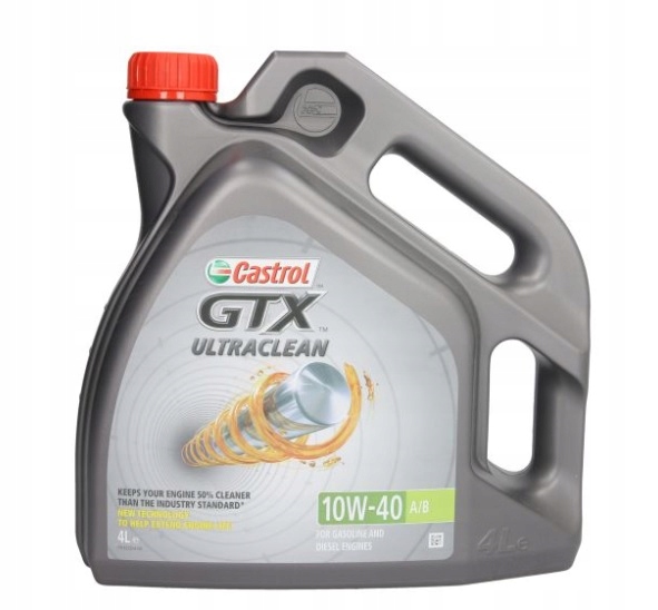 Моторное масло Castrol GTX 10W-40 4l
