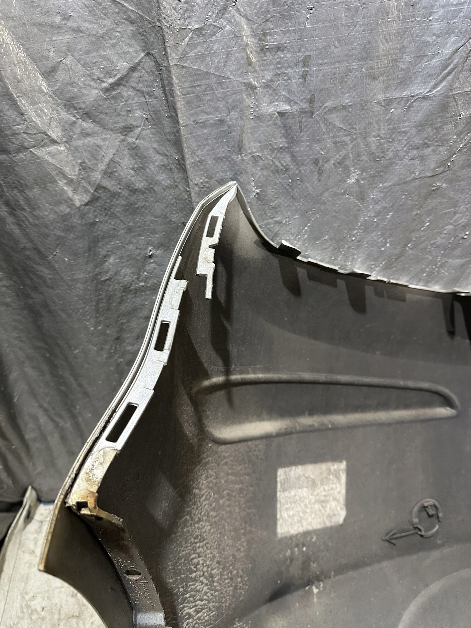 bumper rear OPEL CORSA D 3D Z157