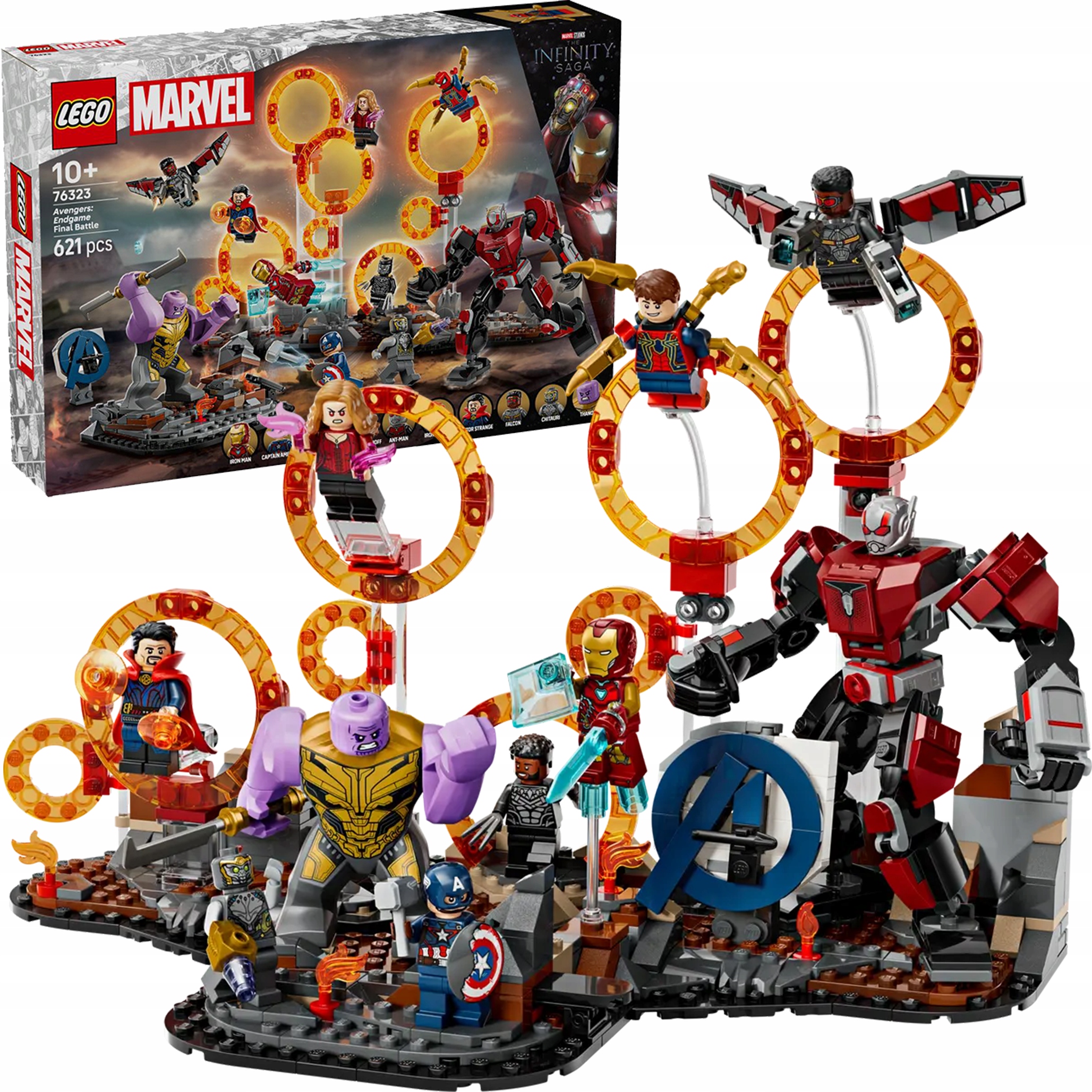 Lego Heroes Avengers Konec hry Závěrečná bitva 76323