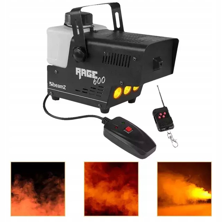 

Maszyna do Dymu Dymiarka 600W Beamz z efektem Led
