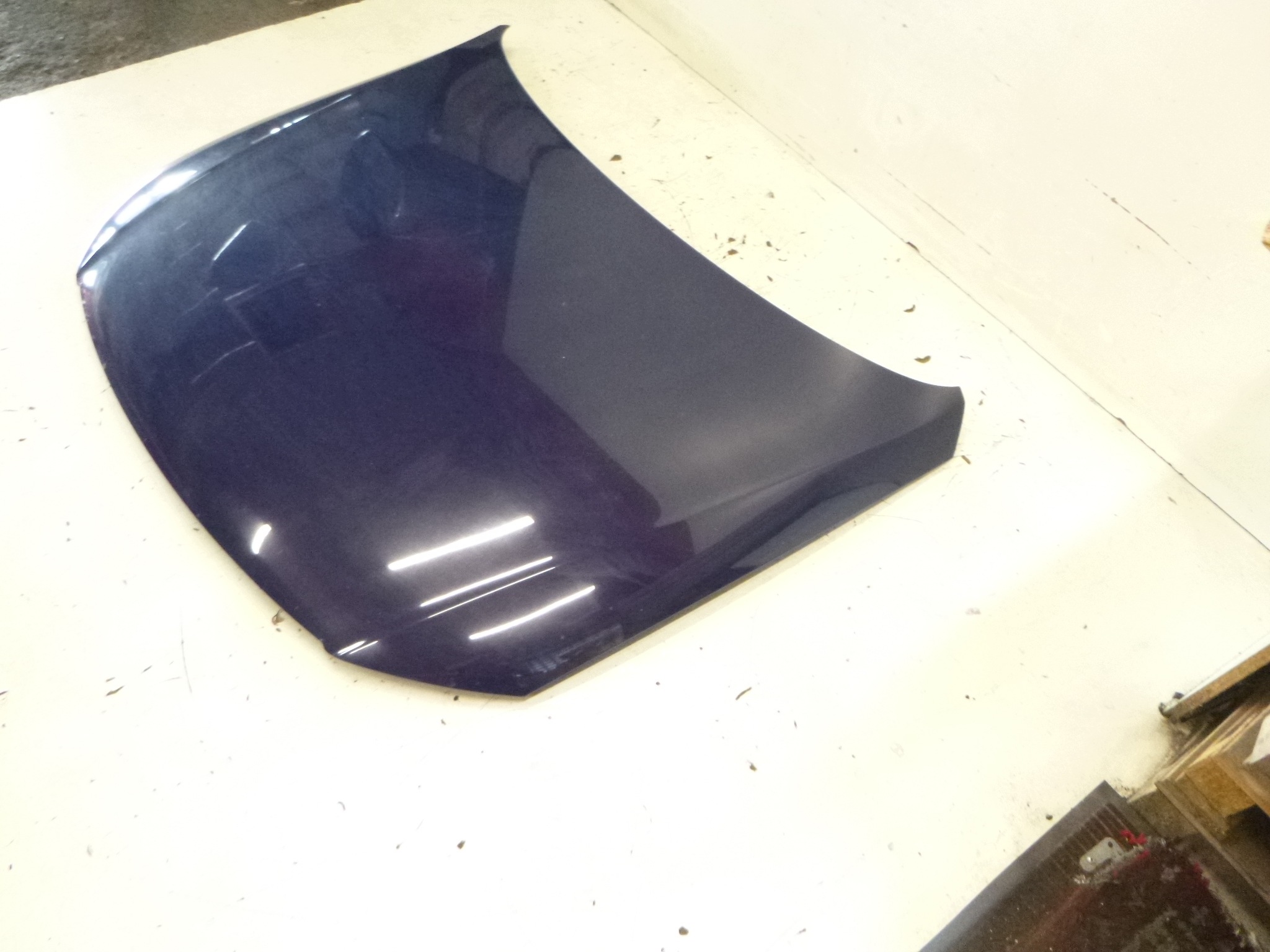 Capot VW Passat B6 Bleu Insonorisation 2006 r. Bleu
