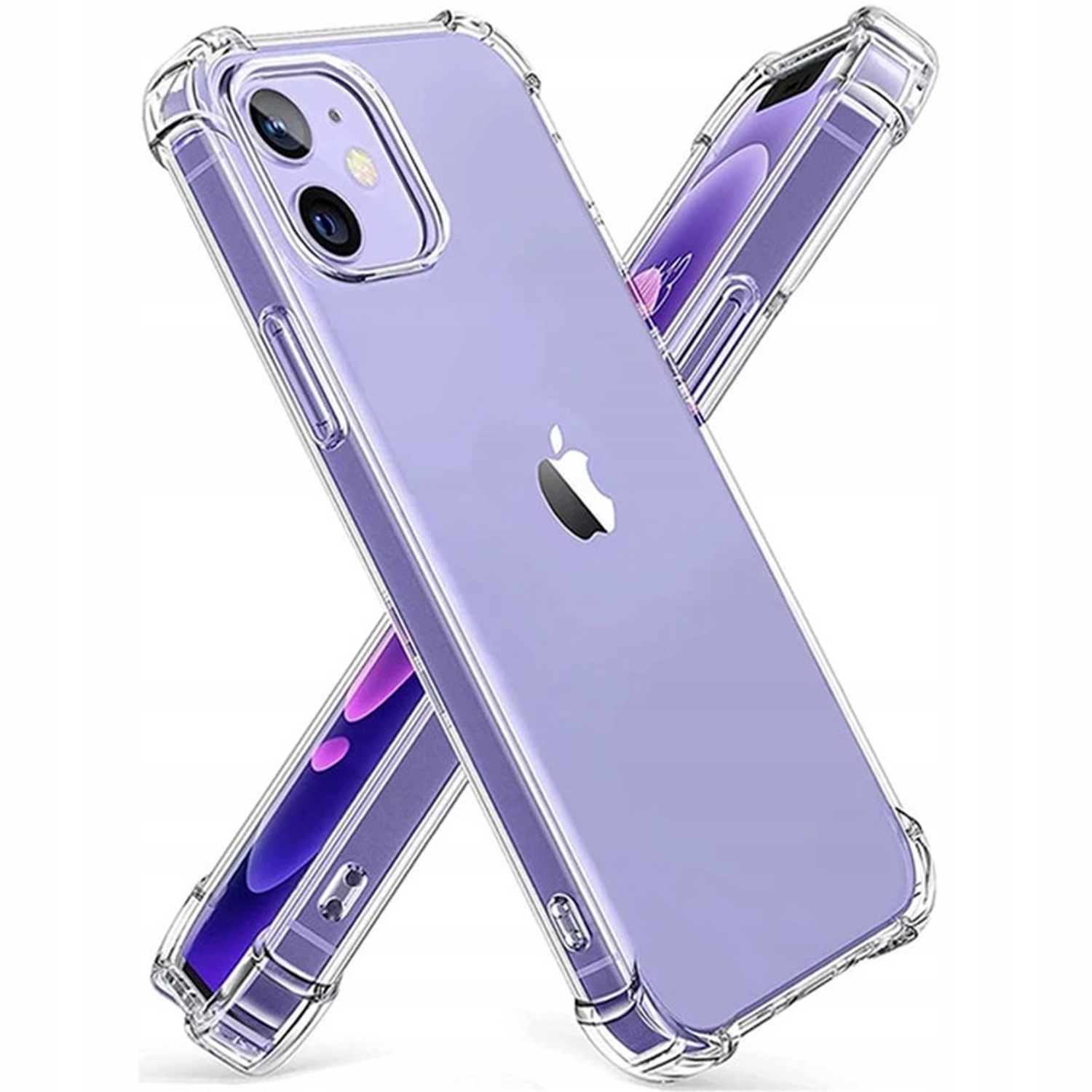 

Etui Clear Case Anti-shock Do Iphone 11 Szkło