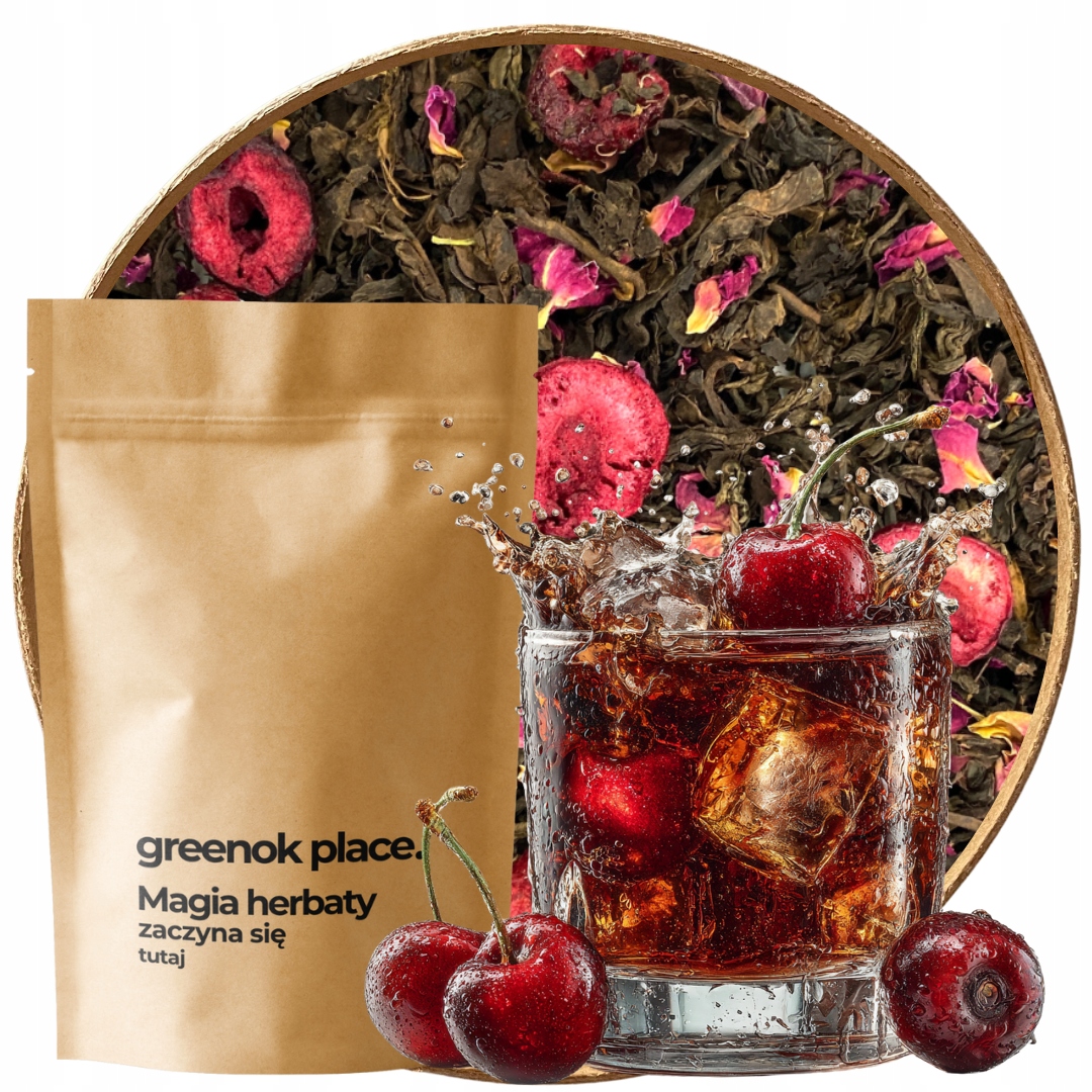 Čaj Pu-erh Višně V Rumu 1000 g třešňová višeň Kvalita Velkoobchod