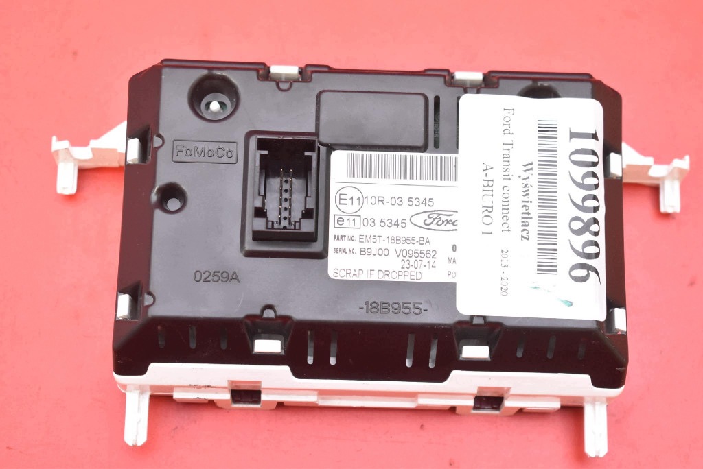 display EM5T-18B955-BA FORD TRANSIT CONNECT MK2 13-20