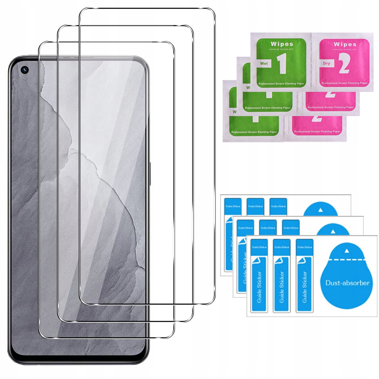 

3x Szkło Hartowane do Realme Gt Master Edition 5G