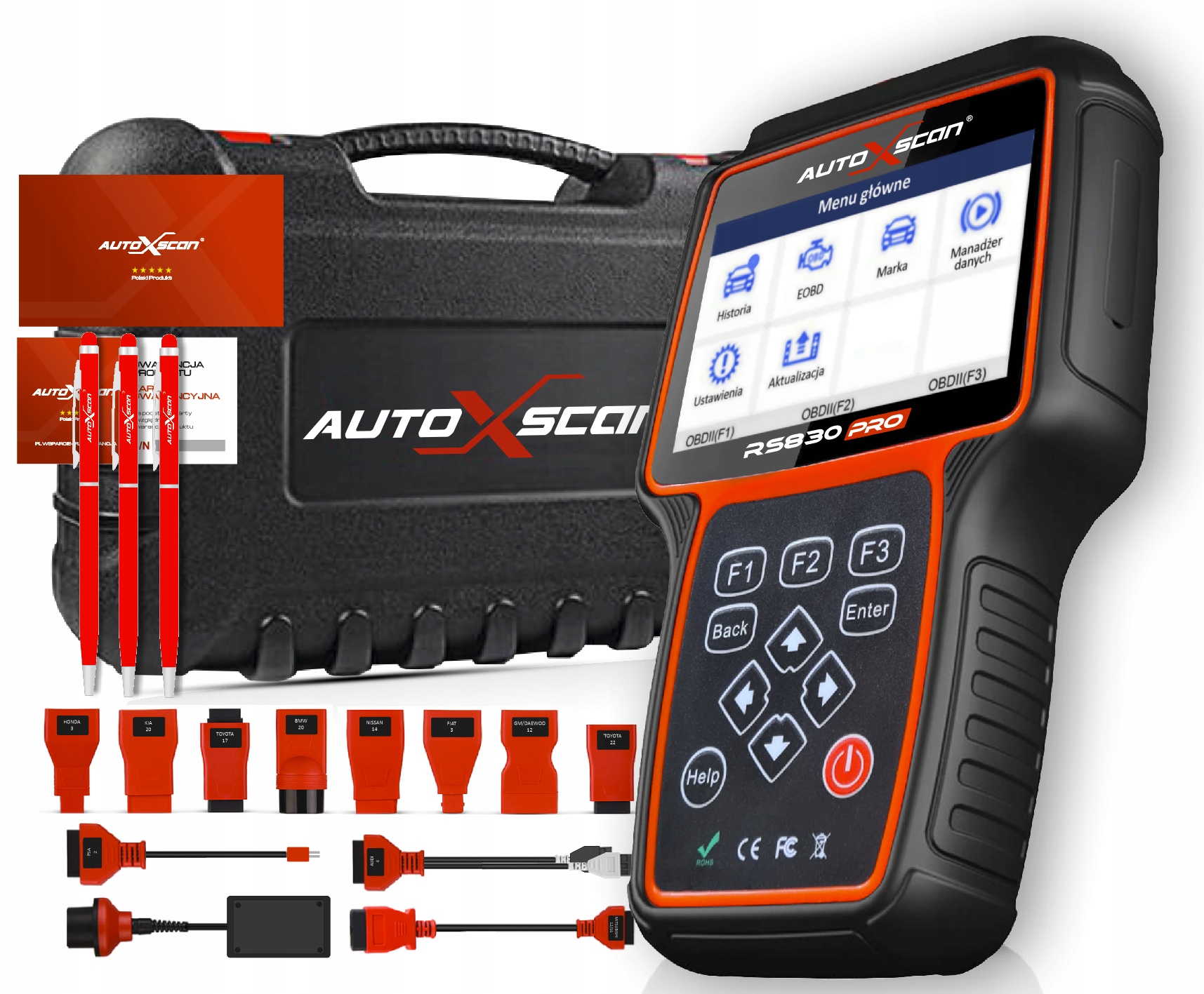 

Autoxscan RS830PRO bezplatne Aktualizacje Full Pl