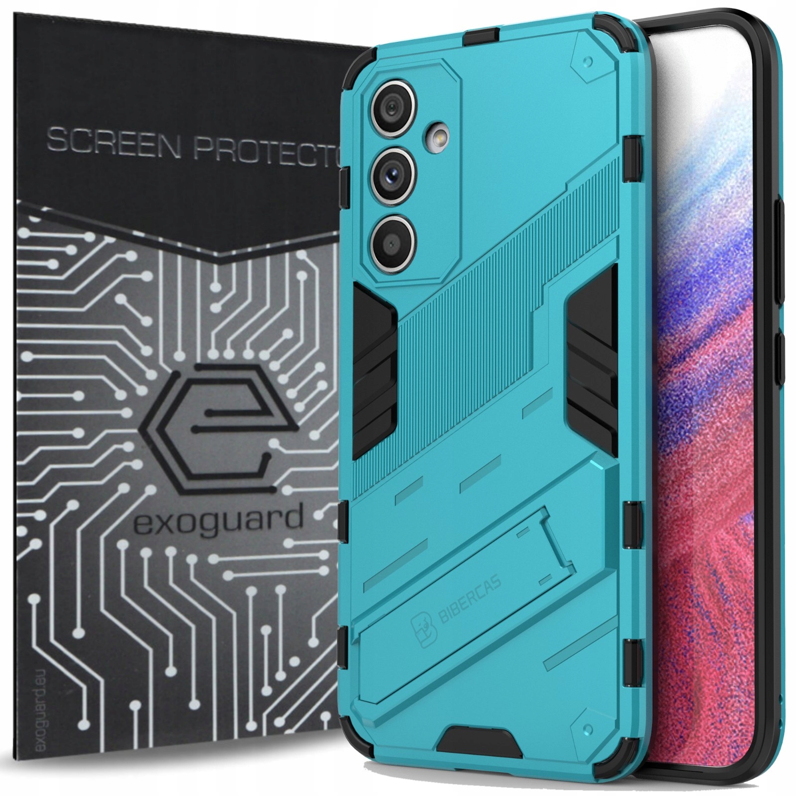 

Case Etui Pancerne+szkło do Samsung Galaxy A54 5G