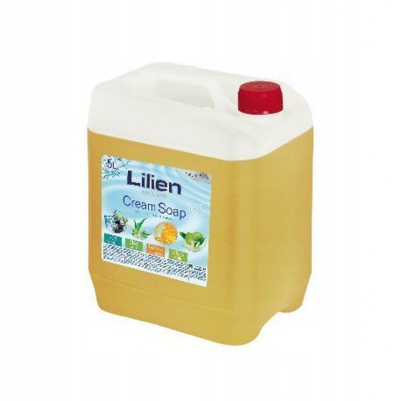 Levně Tekuté mýdlo Lilien Tekuté Mýdlo 5 l Honey&propolis Akcesoria Domácí sada