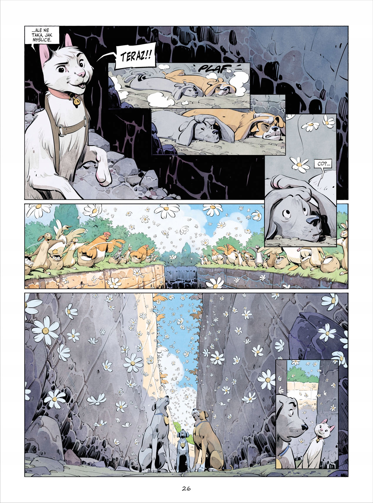 Zamek zwierzęcy 3 Delep Dorison ISBN 9788365465870