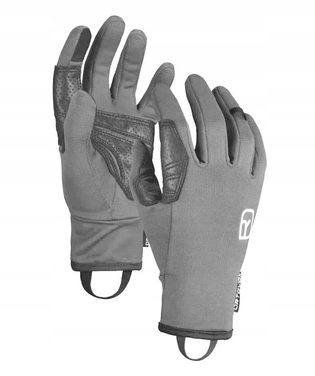 Ortovox Rękawice Skiturowe Damskie Fleece Light Glove W Black Raven Roz.xs
