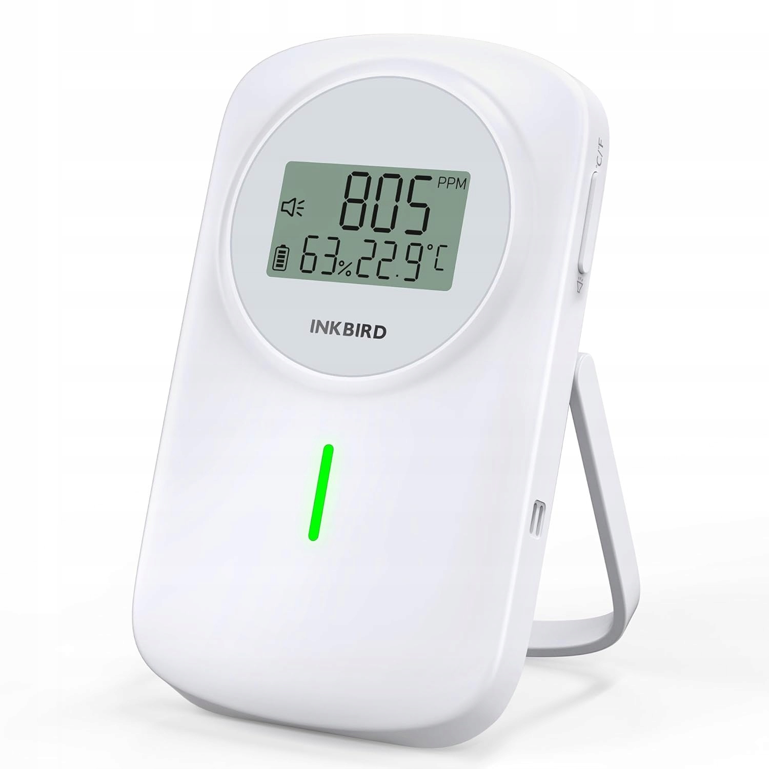 Monitor kvality vnitřního ovzduší, detektor CO2