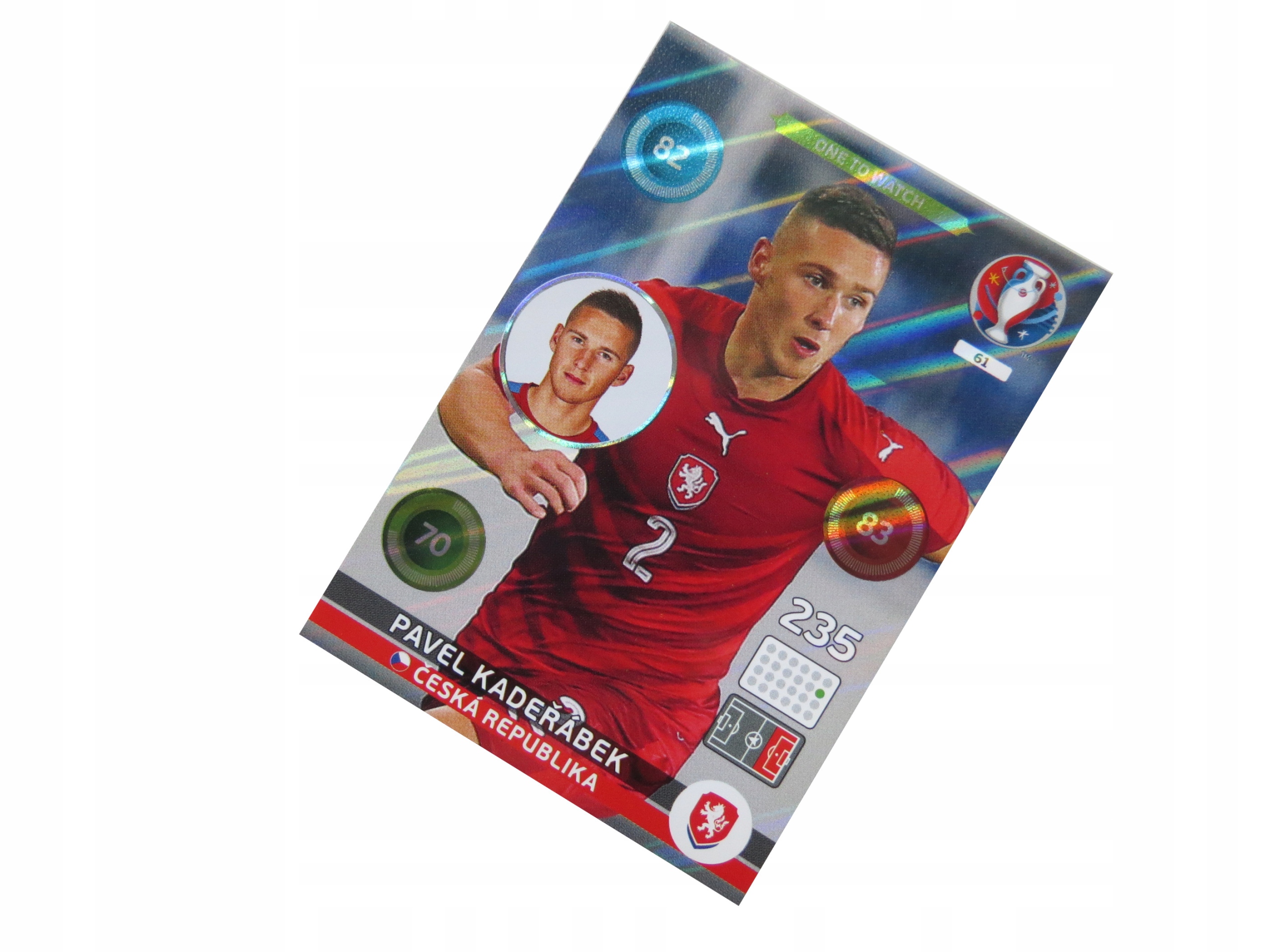 Panini Uefa Euro 2016 Karty Piłkarskie One To Watch Kaderabek 61