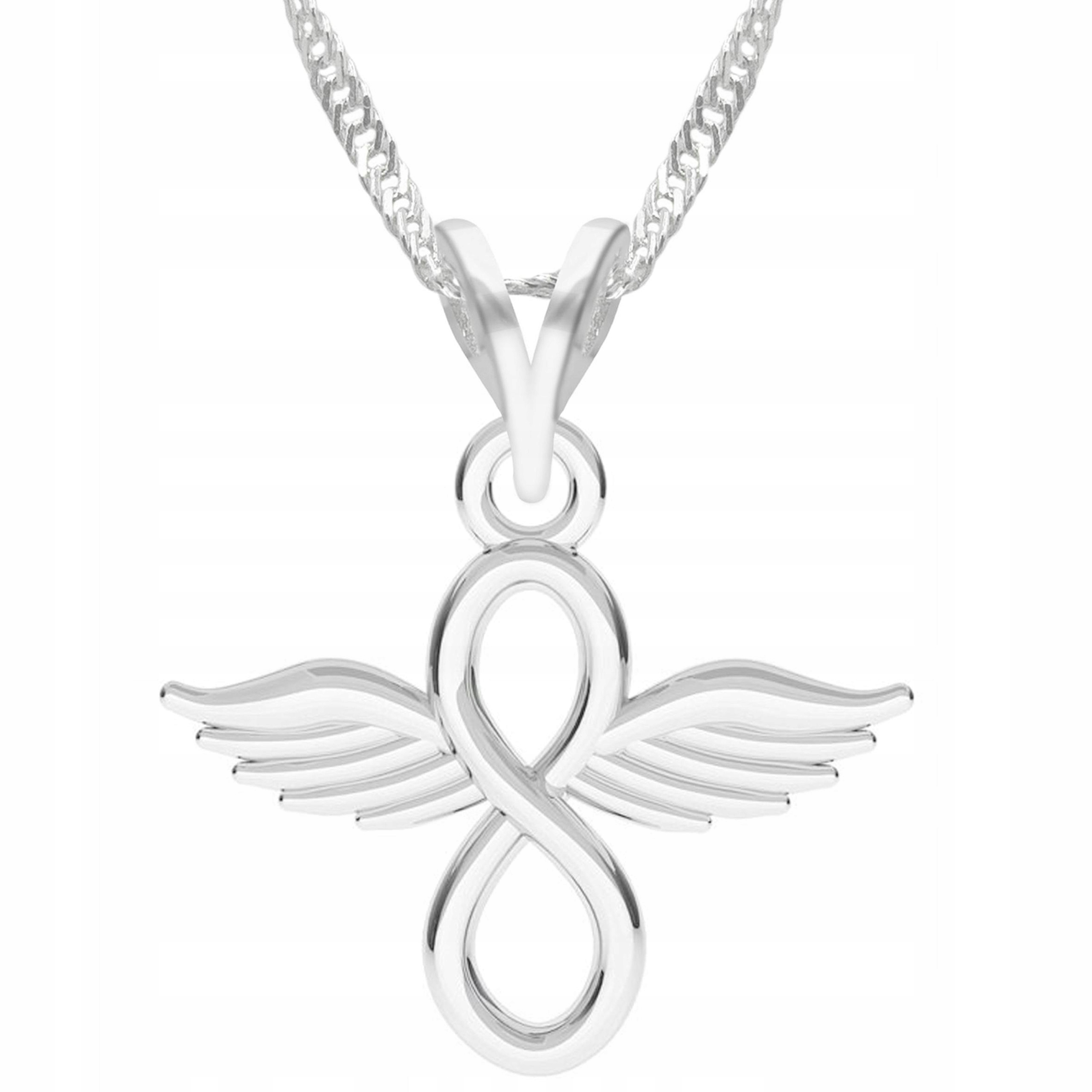 Stříbrný náhrdelník s nekonečnem Symbol nekonečna Stříbro 925