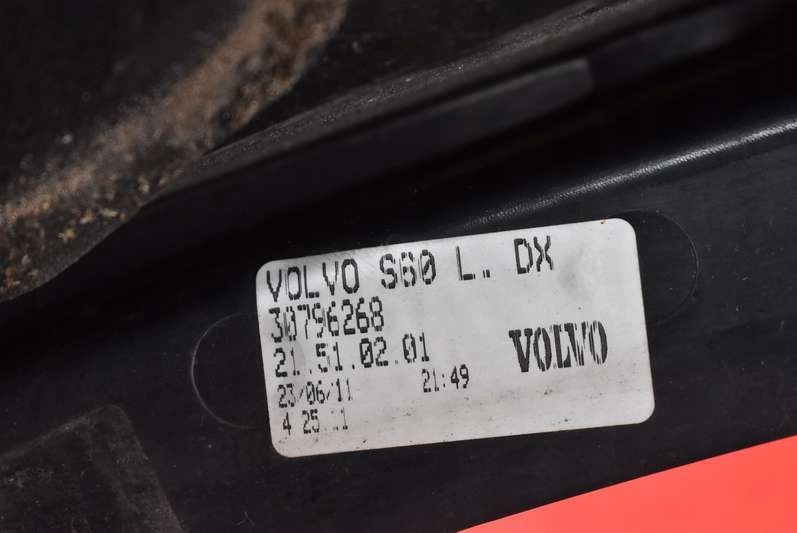 light right rear part rear 30796268 VOLVO S60 2 II 10-13