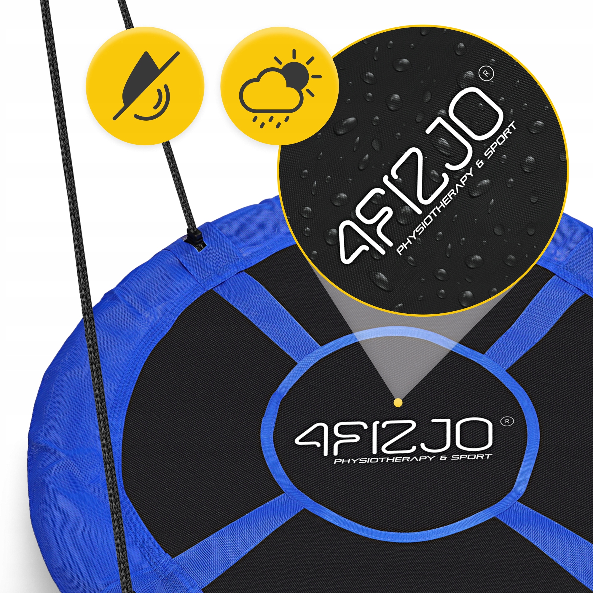 WYTRZYMAŁA HUŚTAWKA DLA DZIECI MOCNA DUŻA DZIECIĘCA BOCIANIE GNIAZDO L Producent 4FIZJO