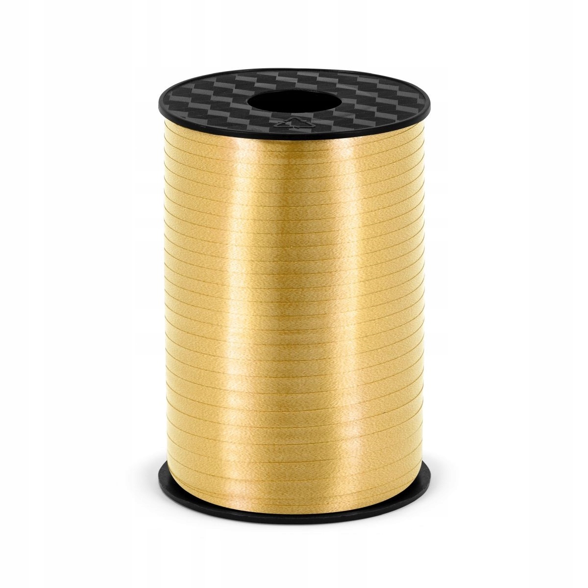 WSTĄŻKA TASIEMKA DO BALONÓW złota pastelowa 225 m plastikowa mocna