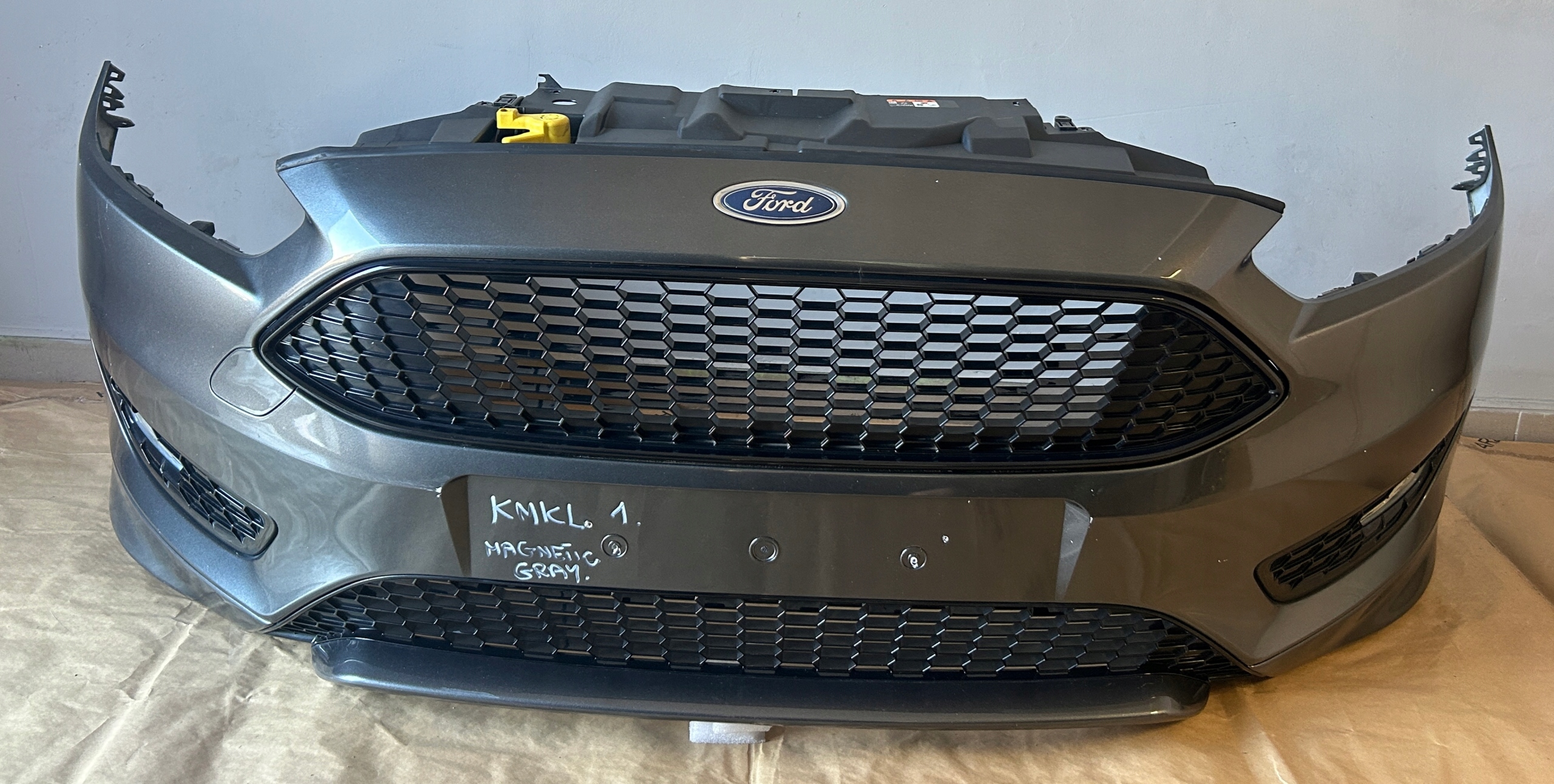 FORD FOCUS MK3 LIFT ST-LINE 2014-2018 bumper front MAGNETIC GRAY