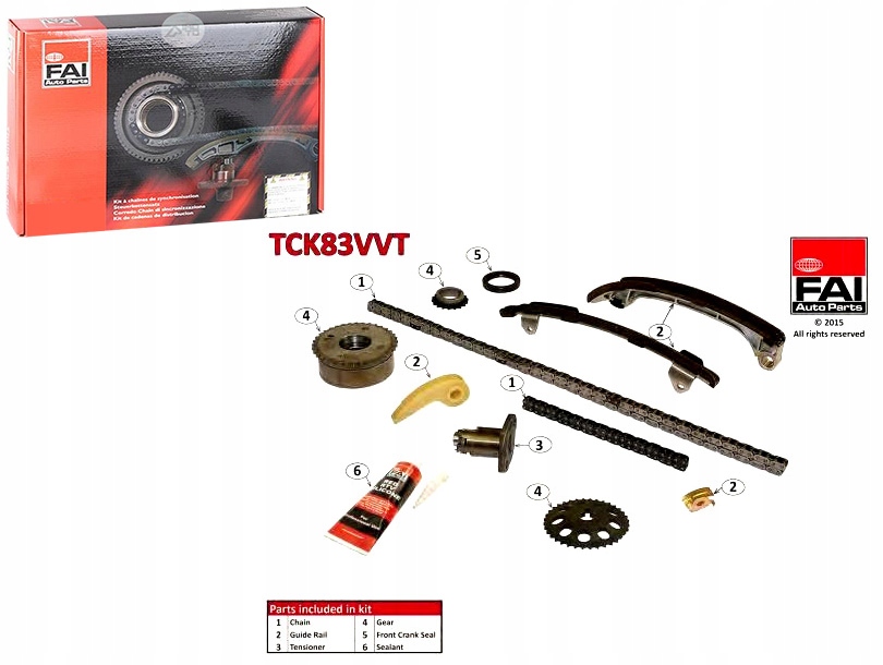 КОМПЛЕКТ ЛАНЧ ROZRZADU TOYOTA 2,0vvt-I Rav4 CAMR